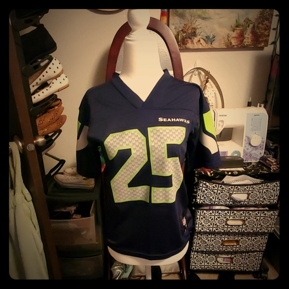 Seahawks Jersey medium youth Sherman